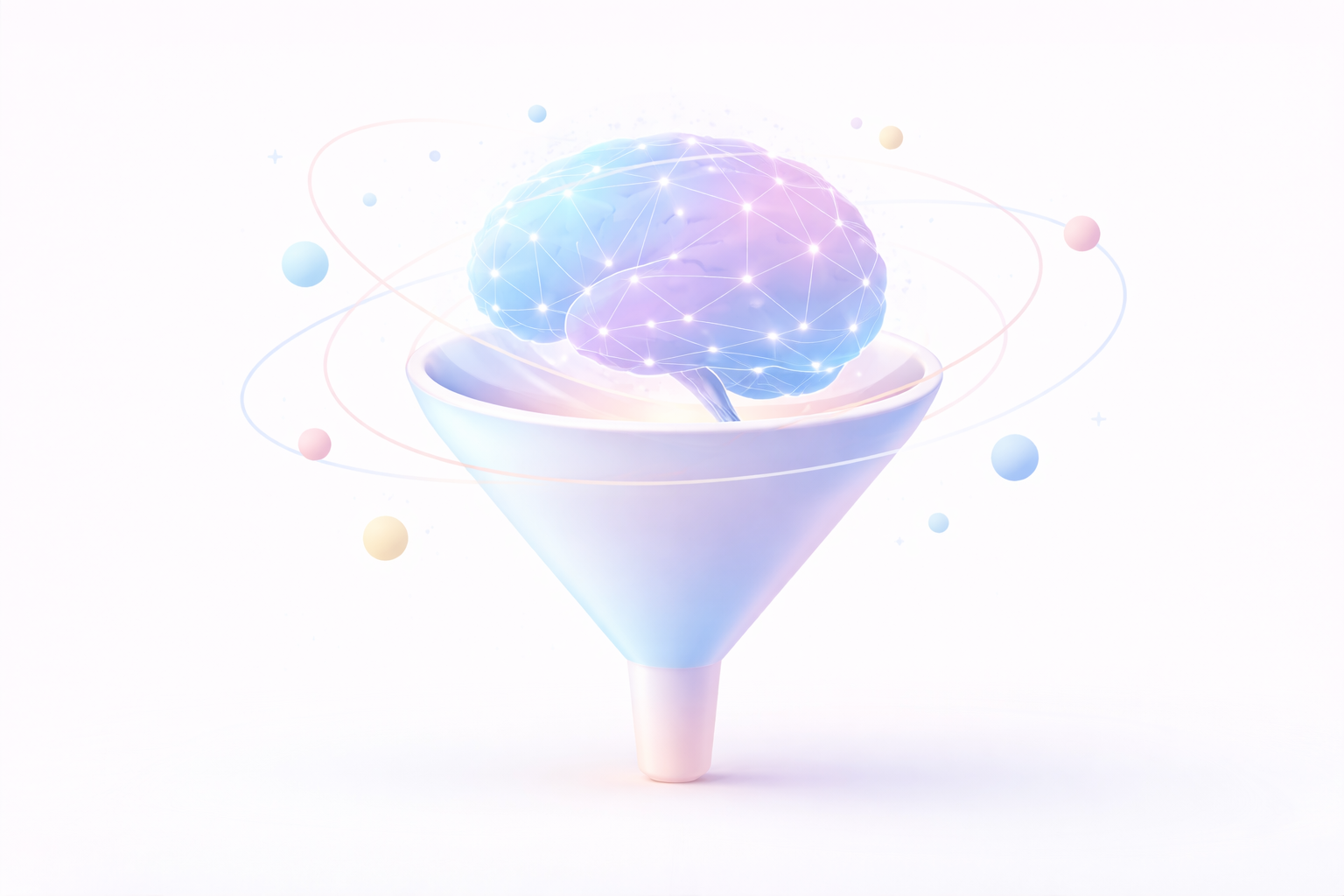 Абстрактно изображение, представящо информативна статия за GEO оптимизация 2026 (generative engine optimization) на сайт за AI търсачки